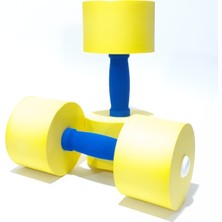 PremiumPort 2 Adet Aqua Dambell Havuz Dambılı, Sarı, 90 Gr, Eğlence ve Güvenle Kullanım