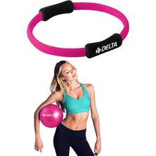 PremiumPort Mini Pilates Çemberi ve Topu Seti ile Formunuza Güç Katın