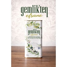 Gemlik'ten Efsane % 100 Natürel Sızma Zeytinyağı 1000 ml Teneke
