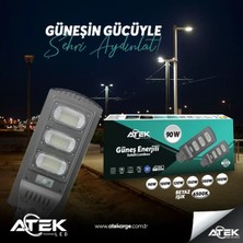 Runaway Güneş Enerjili 120 W LED Solar Sokak Lambası Bahçe Aydınlatma