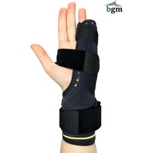 PremiumPort Yüksek Kalite Siyah Boksör Kırık Sabitleyici Bileklik