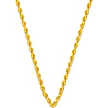 Bilezikci Burma 14 Ayar Altın Zincir - 50 cm