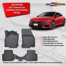 VW Arteon Paspas Araca Özel 2017 Ve Sonrası BOSSE 3D Havuzlu Oto Paspas