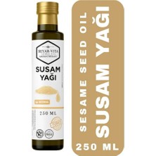 Beyar Vita Susam Yağı - 250 ML - soğuk sıkım - cam şişe