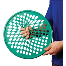 PremiumPort Yeşil El Egzersiz Çemberi, 36 Cm, Orta Sert, Parmak Güçlendirme
