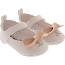 Papulin Kız Bebek Yürüme Öncesi Ayakkabı Cırt Bantlı