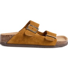 Più Natura 11 Thesıs Rx Kahve Kadın Deri  Terlik