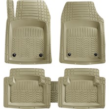 3D Bej Oto Paspas, Citroen C5 2008 ve Sonrası Uyumlu, Şık ve Dayanıklı