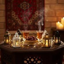 Runaway Ramazan Temalı Büyük Altıgen LED Lamba