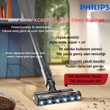 Philips Phılıps 6000 Serisi XC6557/01 Şarjlı Dikey Süpürge