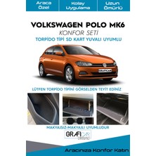 Volkswagen Polo Mk6 Konfor Seti, Izolasyon Için Kumaş Kaplama ve Sd Kart Yuvası