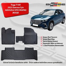 Togg T10X Paspas Araca Özel SUV 2023 Ve Sonrası BOSSE 3D Havuzlu Oto Paspas