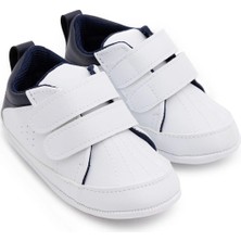 Hellobaby Erkek Bebek Ilk Adım Ayakkabı Bisiklet Yaka Strappy Duble