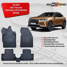 Ds Ds4 Paspas Araca Özel 2021 Ve Sonrası BOSSE 3D Havuzlu Oto Paspas