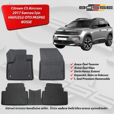 Citroen C5 Aircross Paspas Araca Özel 2017 Sonrası BOSSE 3D Havuzlu Oto Paspas