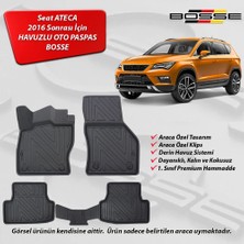 Seat Ateca Paspas Araca Özel 2016 Sonrası BOSSE 3D Havuzlu Oto Paspas