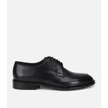 Hotiç 02AYH319900A100 ERKEK Deri Siyah Dikiş Detaylı Klasik Ayakkabı