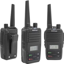 Prativas Aselsan A446T 16 Kanal 12 Km Menzil Ekranlı Tekli Set El Telsizi