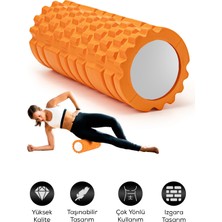 PremiumPort Esneme ve Kas Gevşetici Foam Roller ile Derin Masaj ve Egzersiz Destek