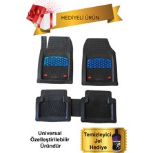 Krom Mavi Havuzlu Paspas Takımı, Şık ve Dayanıklı Tasarım