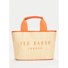 Ted Baker %80 Polyester, %20 Poliüretan Turuncu Kadın El Çantası TBSS26FBAG015