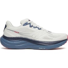 Saucony S21055-146 Rıde 19 Beyaz %92 Tekstil, %8 Sentetik Erkek Koşu Ayakkabısı