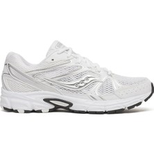 Saucony S70812-42 Rıde Mıllennıum Beyaz - Gümüş %35 Polyester, %65 Poliüretan Erkek Lifestyle Ayakkabı