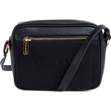 Ted Baker %80 Kanvas, %20 Poliüretan Siyah Kadın Çapraz Çanta TBSS26FBAG009