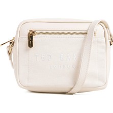 Ted Baker %80 Kanvas, %20 Poliüretan Bej Kadın Çapraz Çanta TBSS26FBAG009