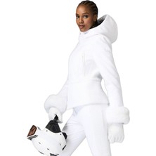 Goldbergh Eleganza Kadın Beyaz Kayak Ceketi