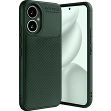 Prativas 400 Kılıf Auto Focus Karbon Kapak - Koyu Yeşil