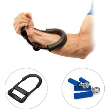 PremiumPort El Bileği Güçlendirme Aleti ve El Yayı Seti, Sağlamlaştırıcı Çift Set