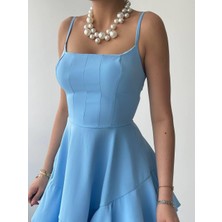 Femora Moda Common Ip Askılı Elbise