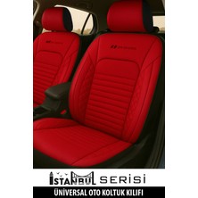 Istanbul Serisi Deri Oto Koltuk Kılıfı Tam Set, Şık ve Koruyucu Tasarım