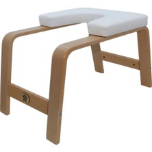 PremiumPort Dik Durma Bench Yoga Sandalyesi, Beyaz, Esnek ve Konforlu Kullanım