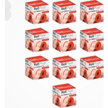 Roll Plast Tıbbi Bez Flaster (Çinko Oksitli Kauçuk Yapışkanlı) 5cm x 5m - 10 Adet