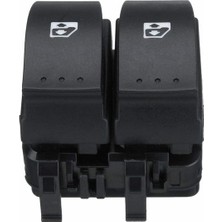 Autodak Lvsqvr Cam Açma/kapama Çiftli Ön Sol Çiftli-Siyah Renault Megane Ii 02- Trafic Ii 06- Laguna Ii 01- Opel Vivaro A 06- 10 Fişli
