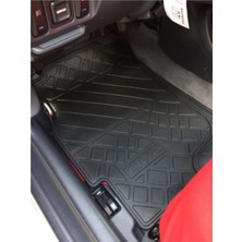 Kauçuk Siyah Paspas, Honda Civic Ie Kasa Uyumlu, 1998 Model