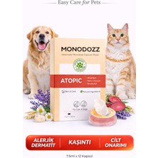 Atopıc Push Up Capsule Wipes | Kedi Köpek Alerjik Dermatit Kızarıklık Dermakozmetik Mendil