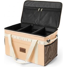 Pratik Oto Organizer ve Taktik Çanta, Yalıtımlı Soğutucu, Haki, 45 Lt