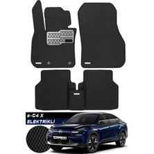 Çıtayı Yüksek Tut: Elektrikli C4 x 2023+ Uyumlu Eva Paspas Seti Siyah