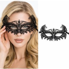 Zero Land Lvsqvr Siyah Dantel Venedik Maskesi Kadın – Zarif Parti &amp; Balo Maskesi 7 No
