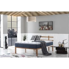Vivense Bedcraft Pascha Blue Fermuarlı Ultra Full Tek Kişilik Yatak, 100X200