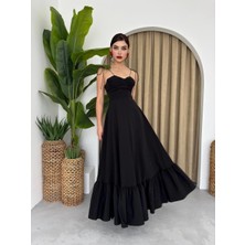 Femora Moda Elia Ip Askılı Elbise