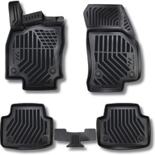 3D Havuzlu Paspas, Skoda Octavia 2013-2019 Uyumlu, Koruyucu ve Şık