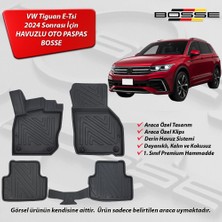 VW Tiguan Paspas Araca Özel (E-Tsi) 2024 Sonrası BOSSE 3D Havuzlu Oto Paspas