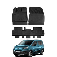 Fiat Doblo 3D Havuzlu Paspas 2024-2026, Kokusu Yok, Yeni Model