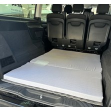 Katlanabilir Araç Yatağı 120X180 Cm, Çok Modelli Uygun, Gri, Vıp Home