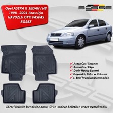 Opel Astra G Paspas Araca Özel 1998 2004 BOSSE 3D Havuzlu Oto Paspas Paspas