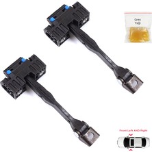 Bross Otomotiv Audi A3 Mk3 8V 2012- 2021 5-Kapı Sportback S3 Rs3 8V4837249A Için 2 Ea Ön Sağ ve Sol Kapı Gergi Yayı